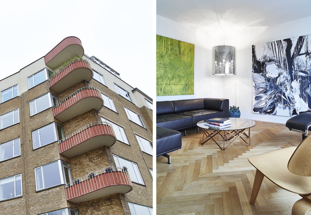 Etageejendom i klassisk 30'er stil med topmoderne design Bobedre dk Etageejendom i klassisk 30'er stil med topmoderne design Bobedre dk