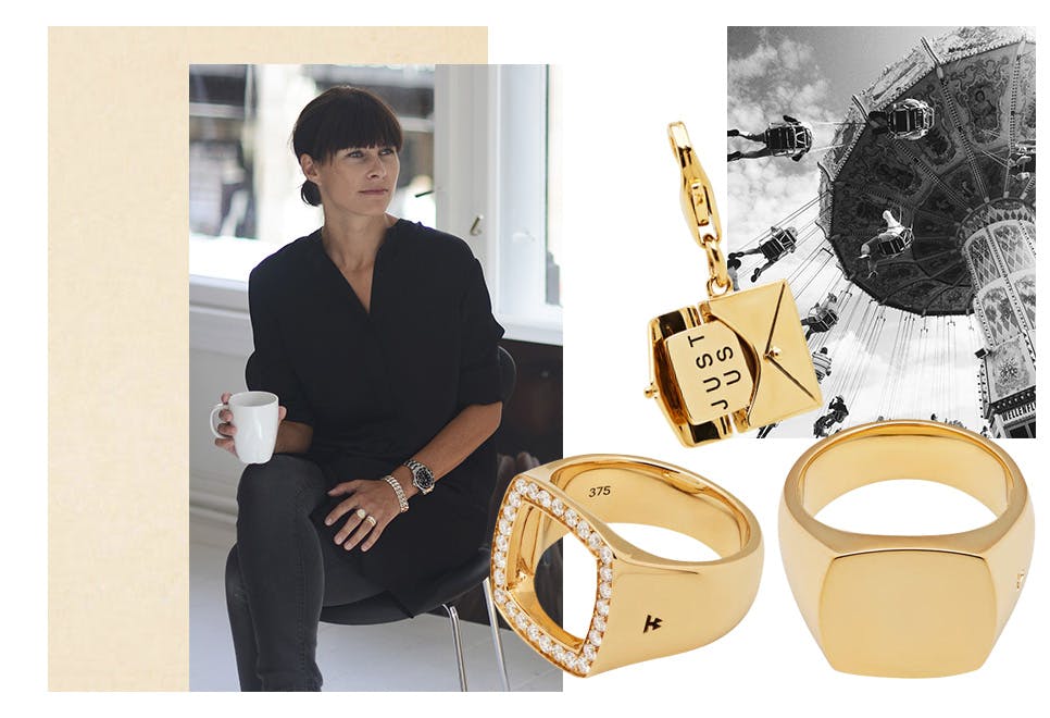 Smykker, Tom Wood, Modell, Signet ring, Charm armbånd, Norsk design