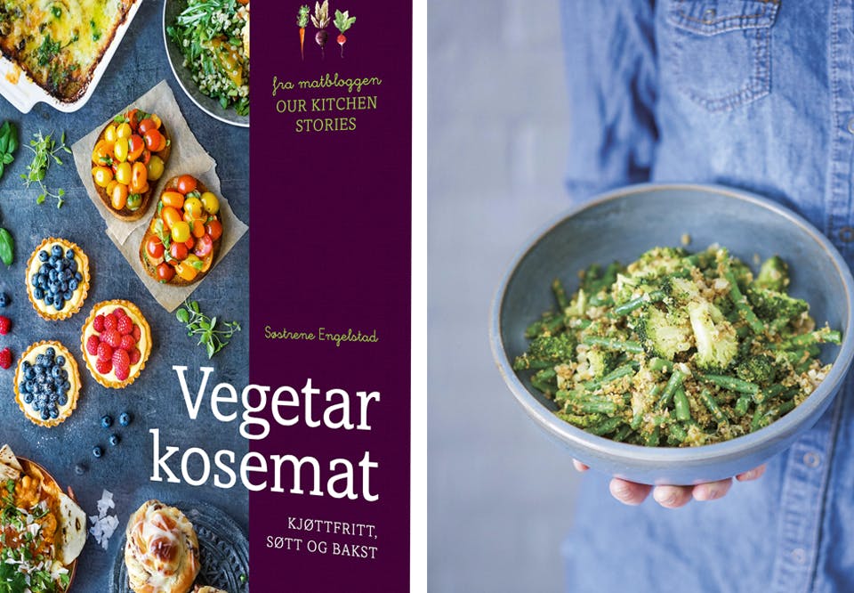 Vegetarisk brokkolisalat brokkoli