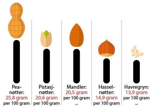 Nøtter fra blad 6/18.