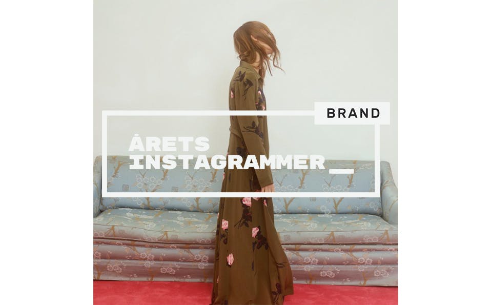 BRAND Vinder af årets instagrammer 2016 - Ganni