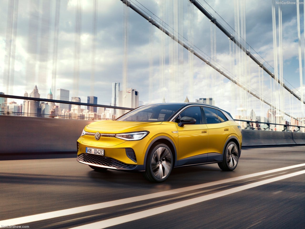 VW ID.4 1St Edition elbil og suv kørende