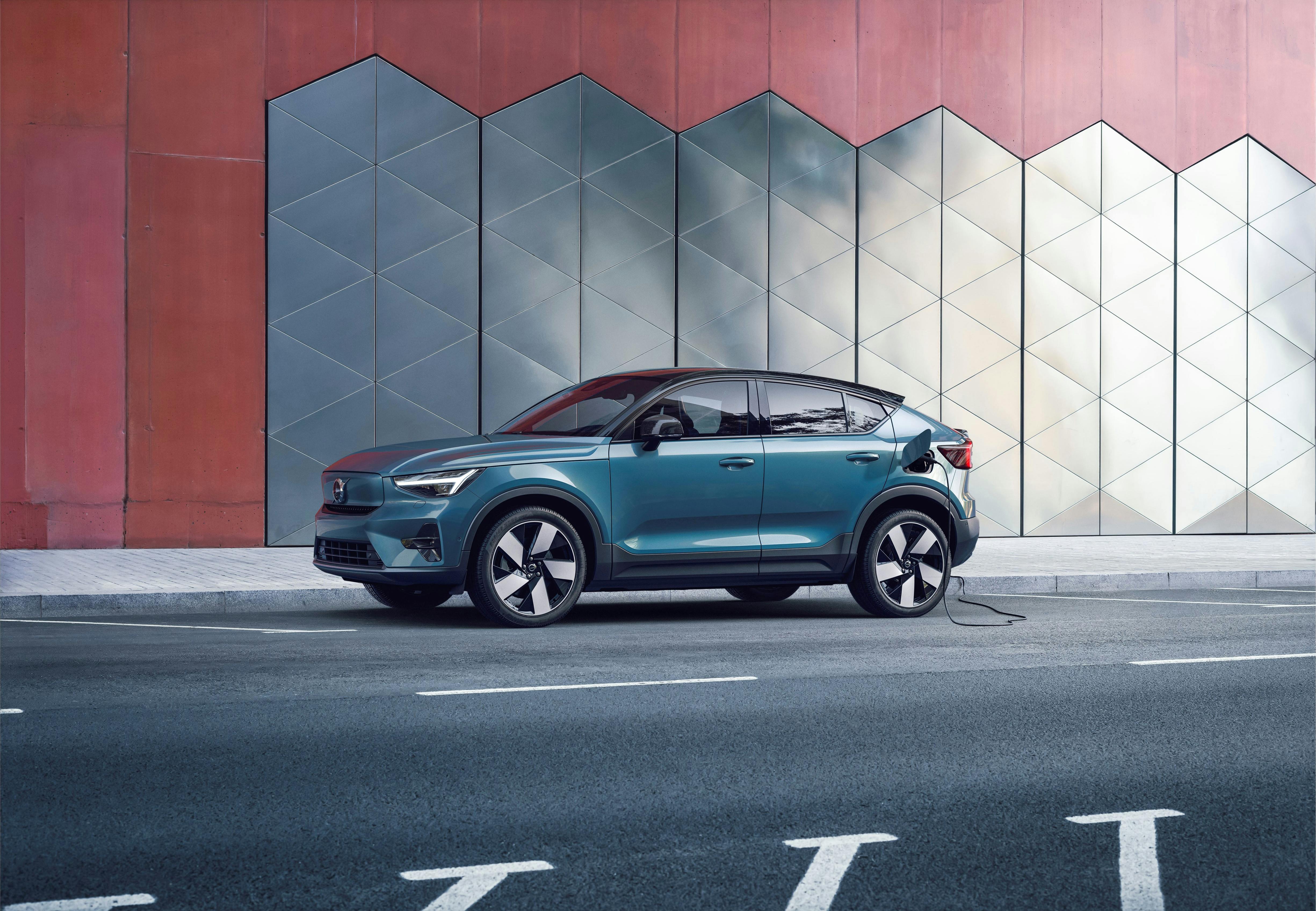Volvo c40 recharge test priser