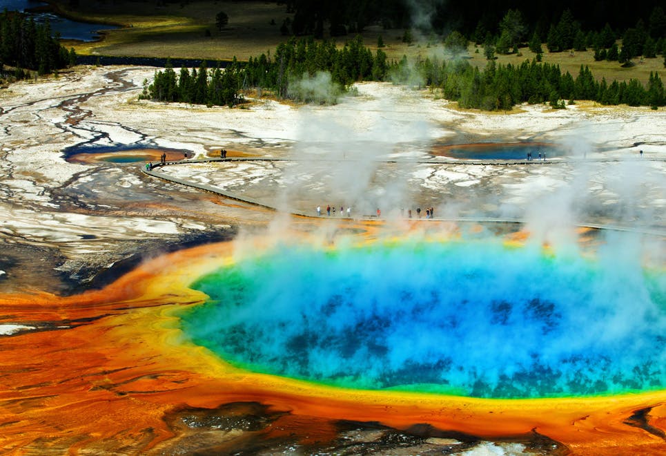 Vulkanen yellowstone