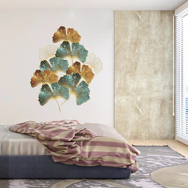 Skal denne være din nye wallsticker? Wallstickers med blad-motiv