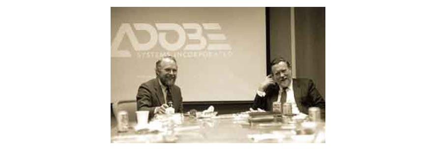 Charles Geschke ja John Warnock perustivat Adoben 1982