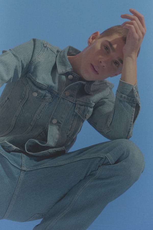 mann i denim