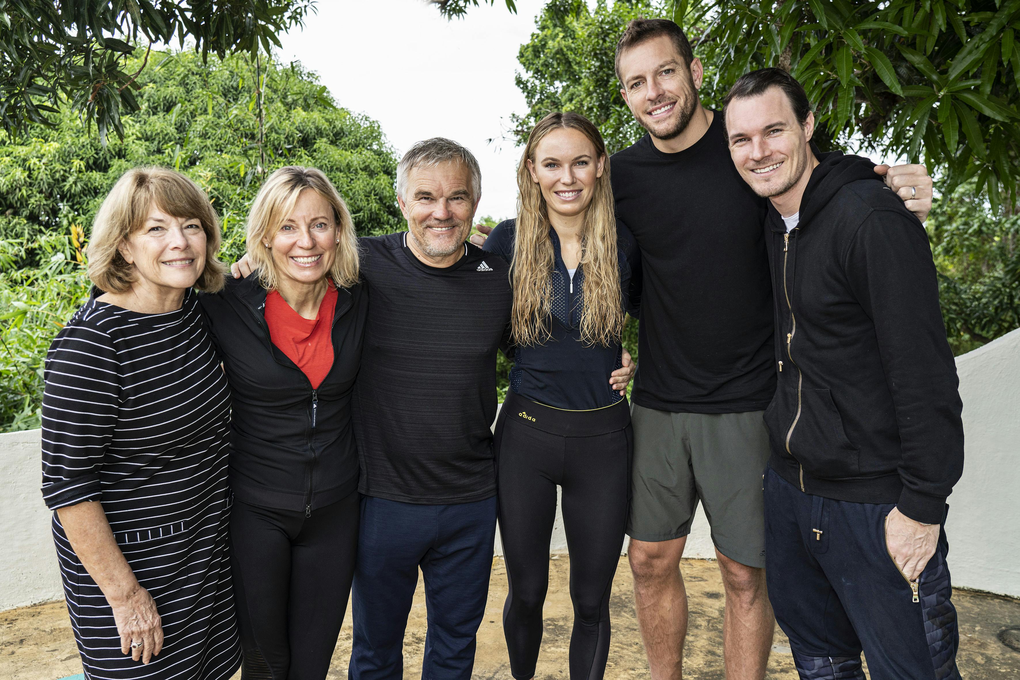Caroline Wozniackis forældre bor i Monaco i dag. Caroline Wozniacki og familien