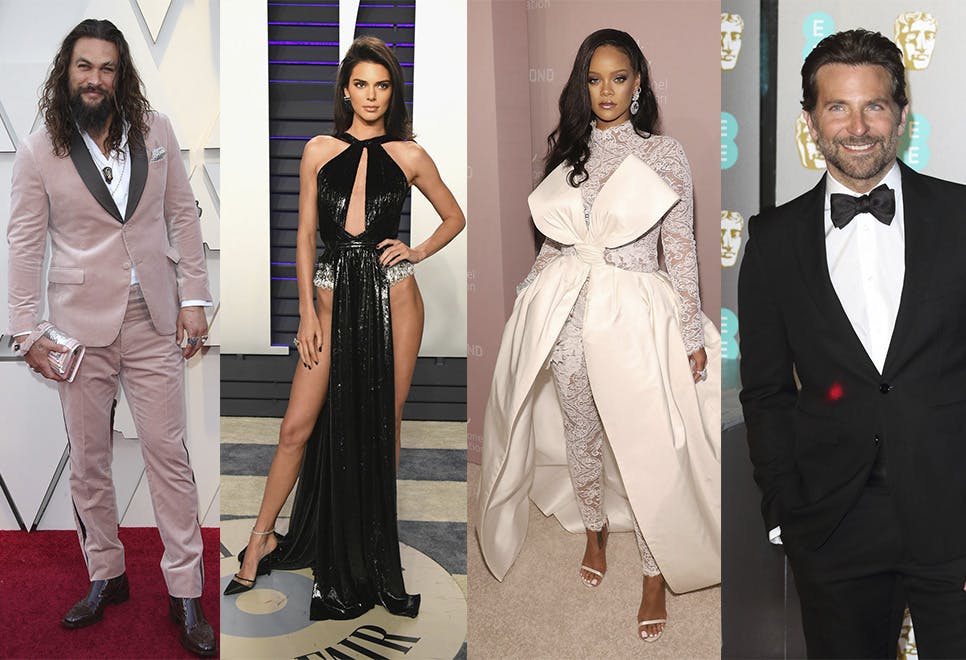 Så høye er kjendisene. Kendall Jenner. Kim Kardashian. Rihanna.