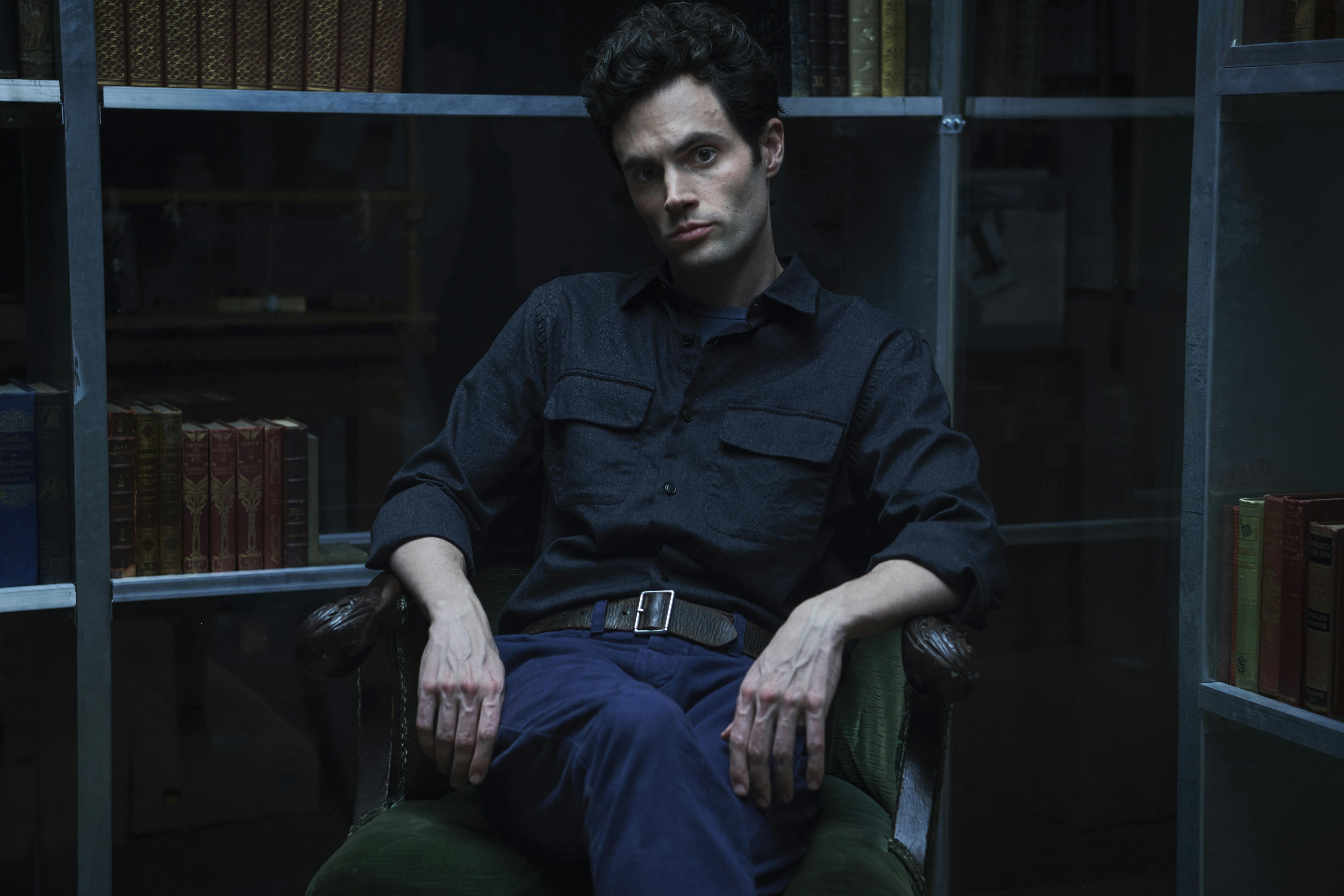 Dette er i hvert fald ikke den Penn Badgely, vi kender fra Gossip Girl! YOU på Netflix