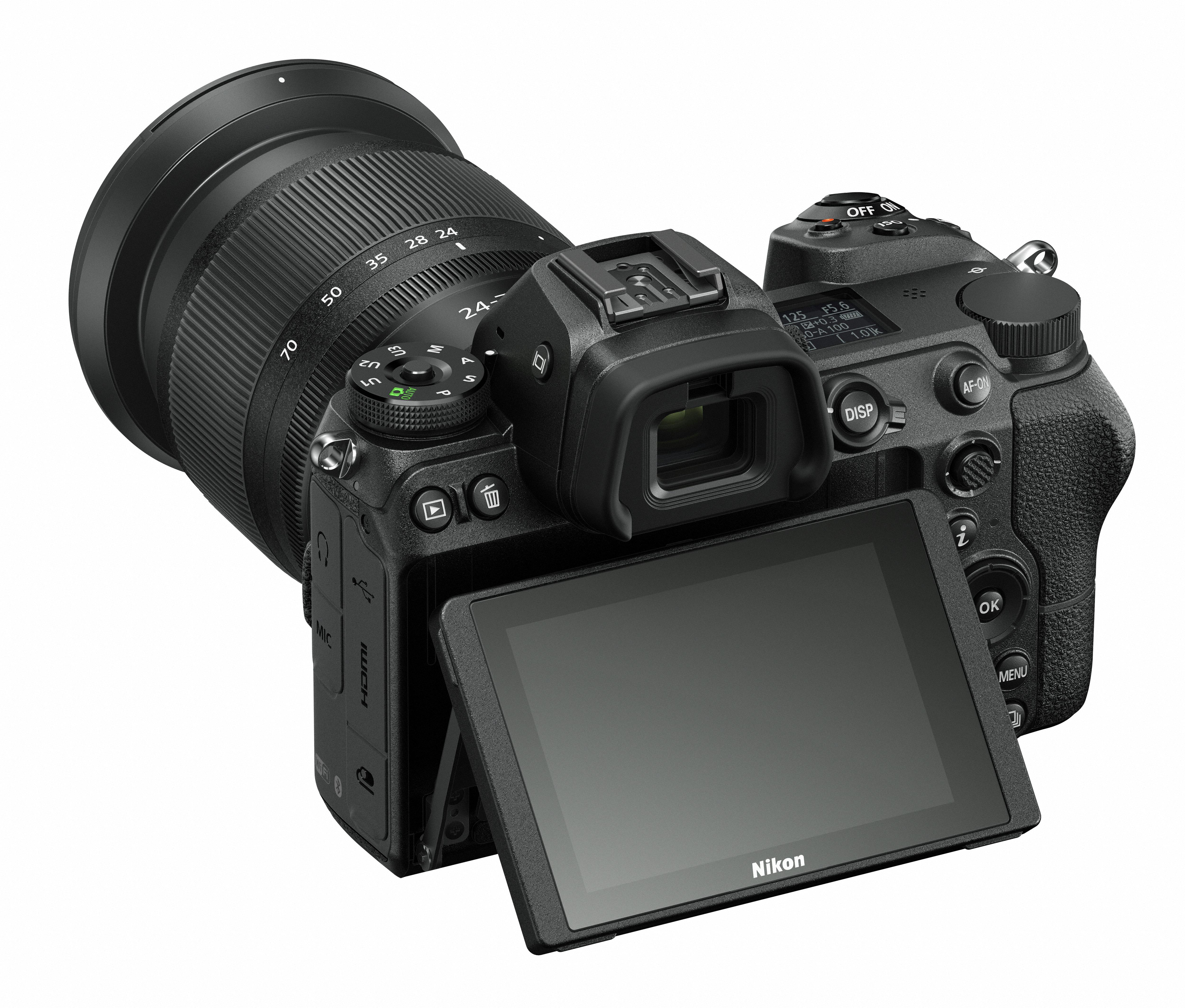 Uutta elämää Nikonille Nikon Z7 takaapäin